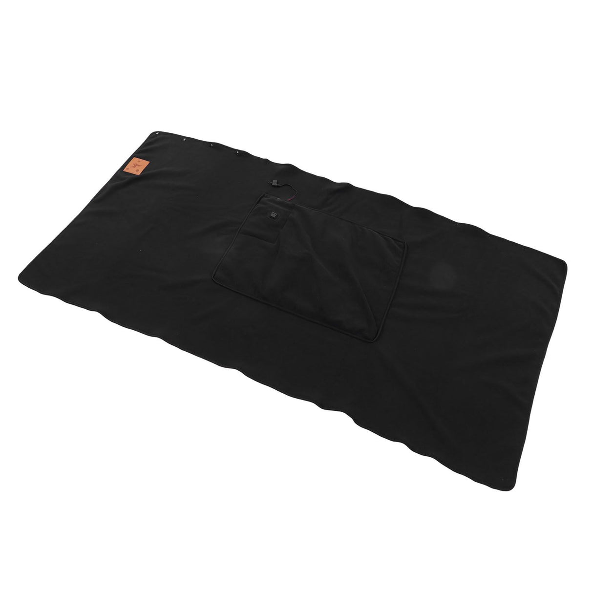 USB Warm Shawl 3 Level Temperature Adjustment Electric Throw Blanket for Shoulder Neck Legs Waist Black