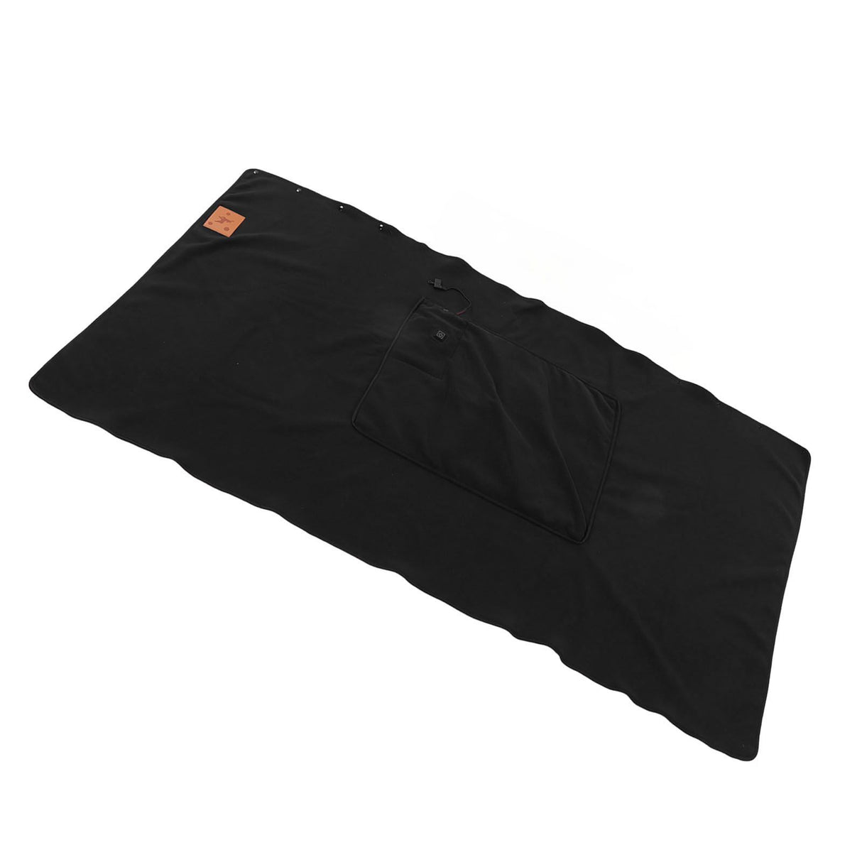 USB Warm Shawl 3 Level Temperature Adjustment Electric Throw Blanket for Shoulder Neck Legs Waist Black