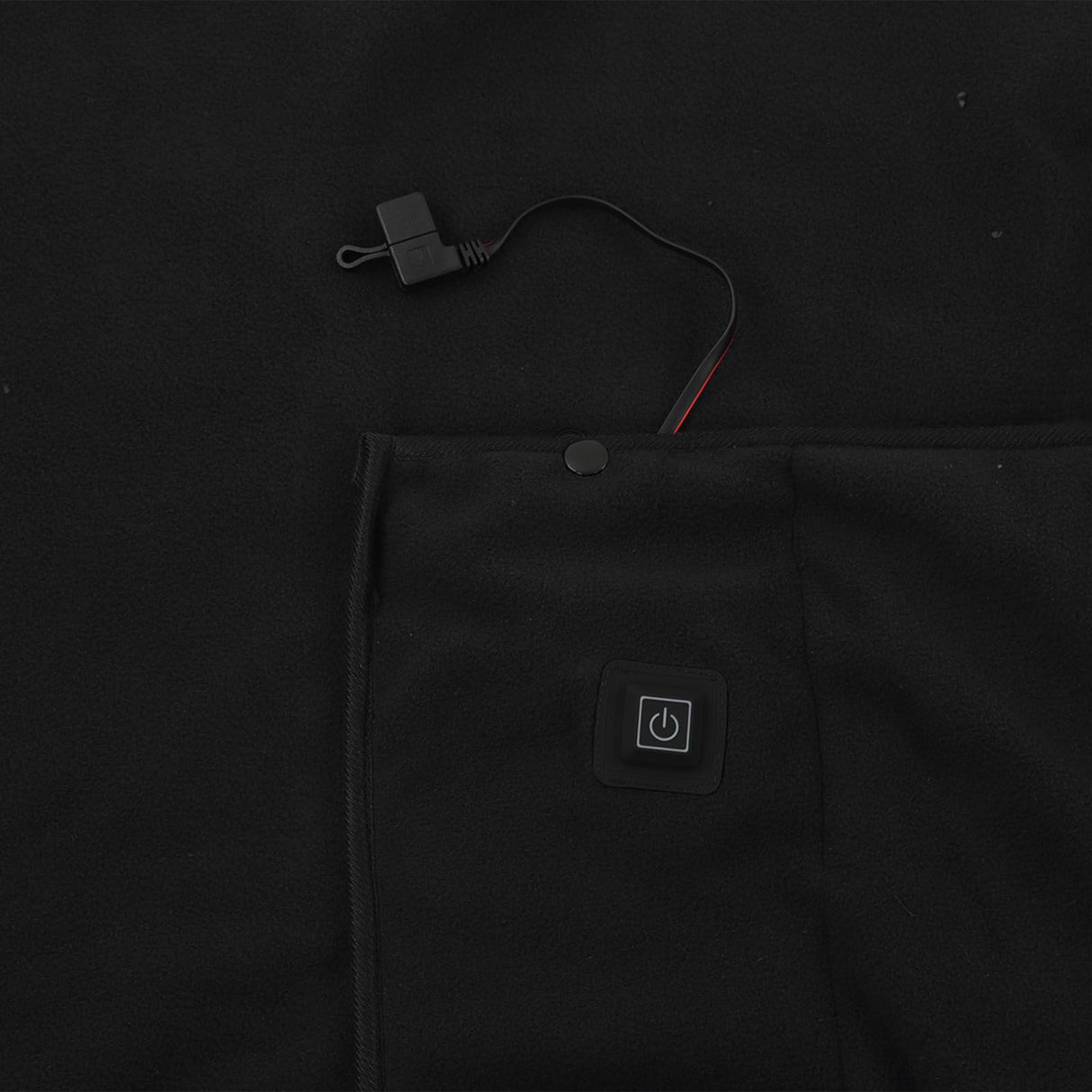 USB Warm Shawl 3 Level Temperature Adjustment Electric Throw Blanket for Shoulder Neck Legs Waist Black
