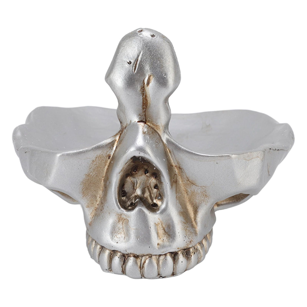 Skull Glasses Stand Decorative Synthetic Resin Statue Eyeglasses Display Holder for Home Office