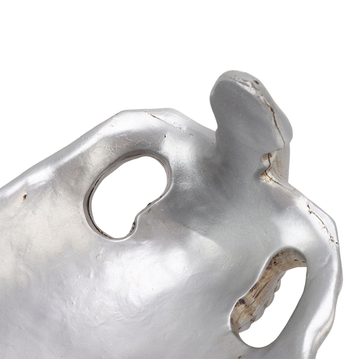 Skull Glasses Stand Decorative Synthetic Resin Statue Eyeglasses Display Holder for Home Office