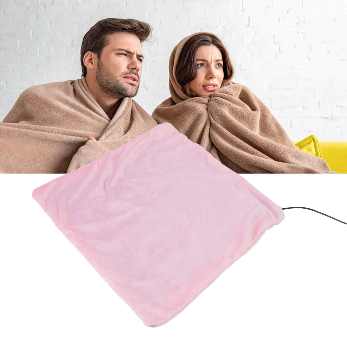 Electric Blanket USB Power Supply Low Voltage Heating Blanket Home Electric Warming Pad Pink