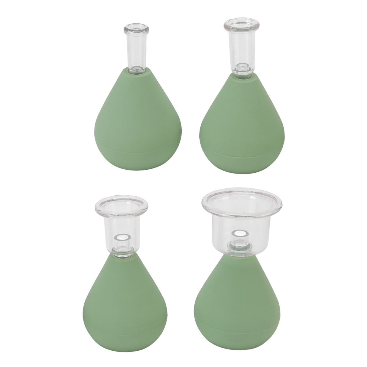 4Pcs Facial Cupping Therapy Set Help Sleep Tighten Skin Reduce Fine Lines Face Vacuum Suction Cup for Home Beauty Salon