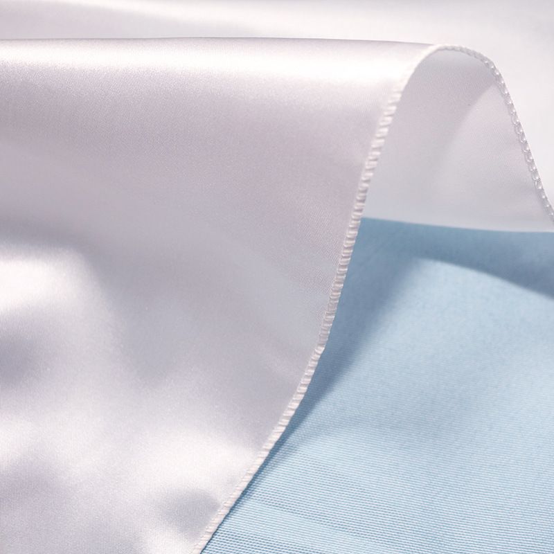 Tablecloth Rectangle White Table Cover Cloth Polyester 145x305cm for Dining Room Wedding Banquet Hotel