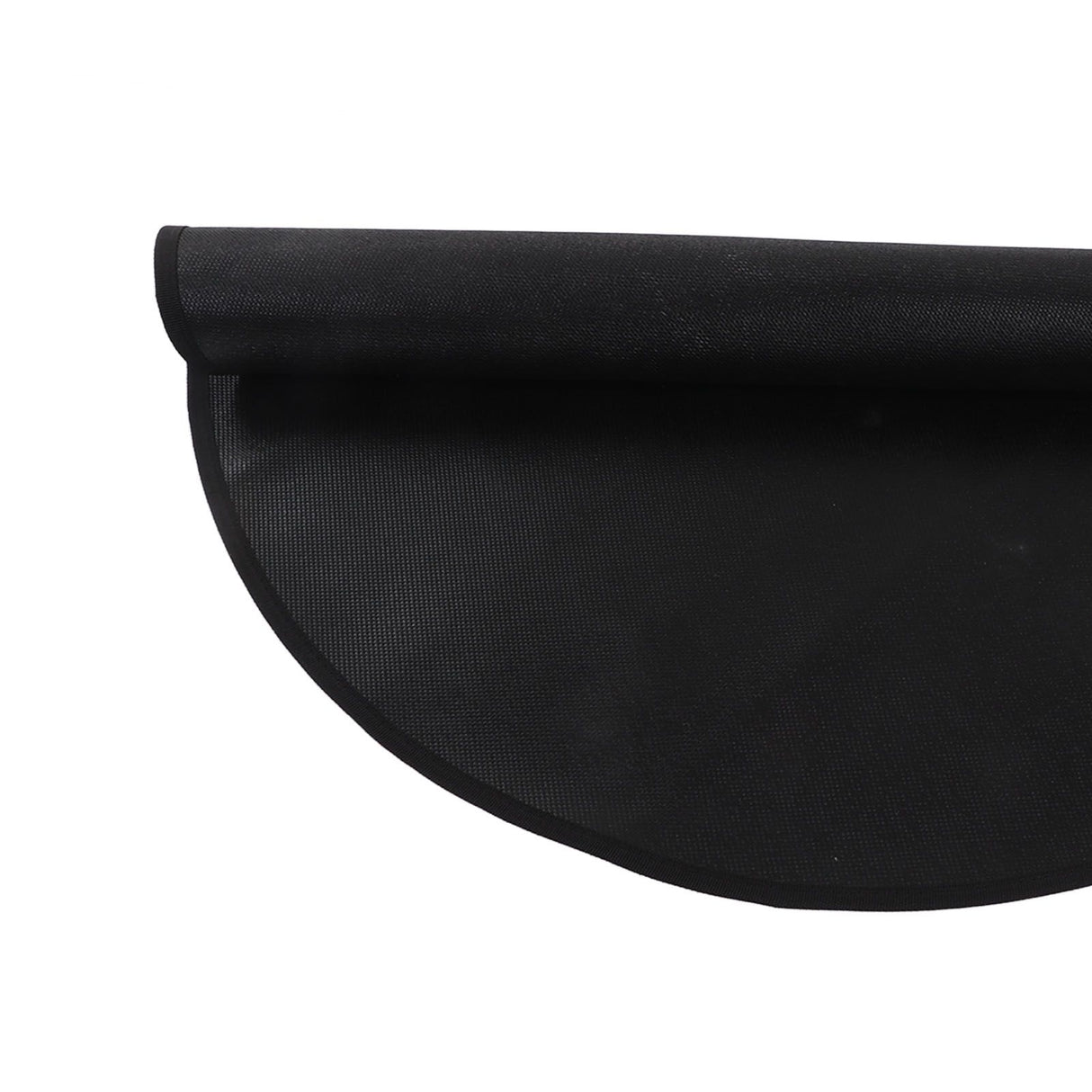 Grill Mat Fireproof High Temperature Resistance Washable Reusable Round BBQ Mat Black 24in / 60cm Dia