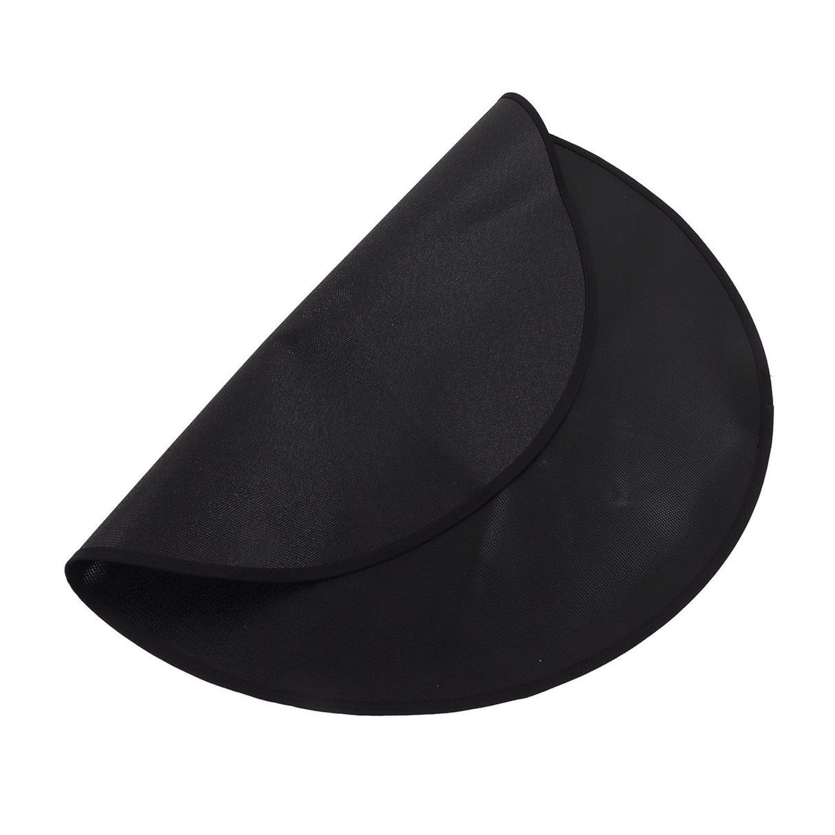 Grill Mat Fireproof High Temperature Resistance Washable Reusable Round BBQ Mat Black 36in / 92cm Dia