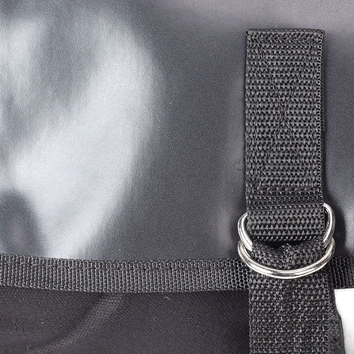 Bike Rear Seat Carrier Pack Portable Large Capacity Bicycle Rear Seat Bag for Outdoor Black