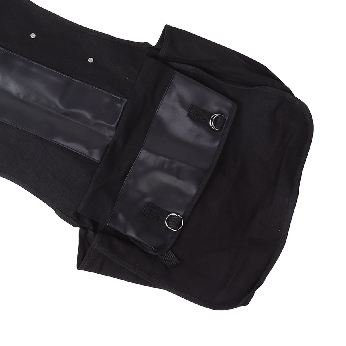 Bike Rear Seat Carrier Pack Portable Large Capacity Bicycle Rear Seat Bag for Outdoor Black