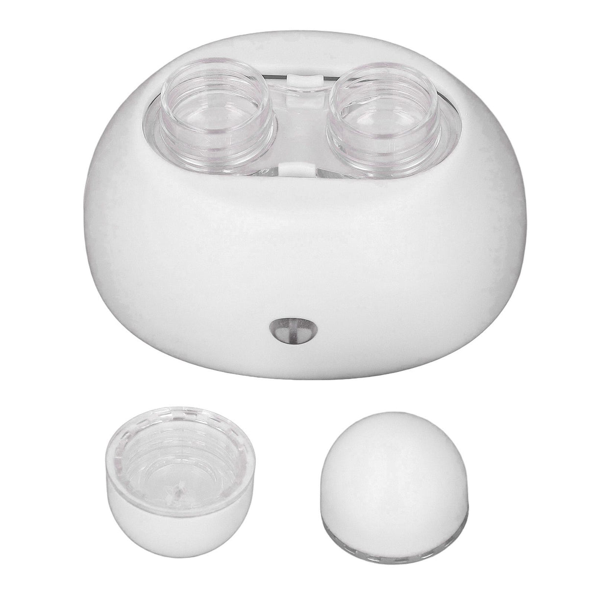 Contact Lens Cleaner Machine Automatic Portable Ultrasonic Contact Lens Cleaning Tool for Home White