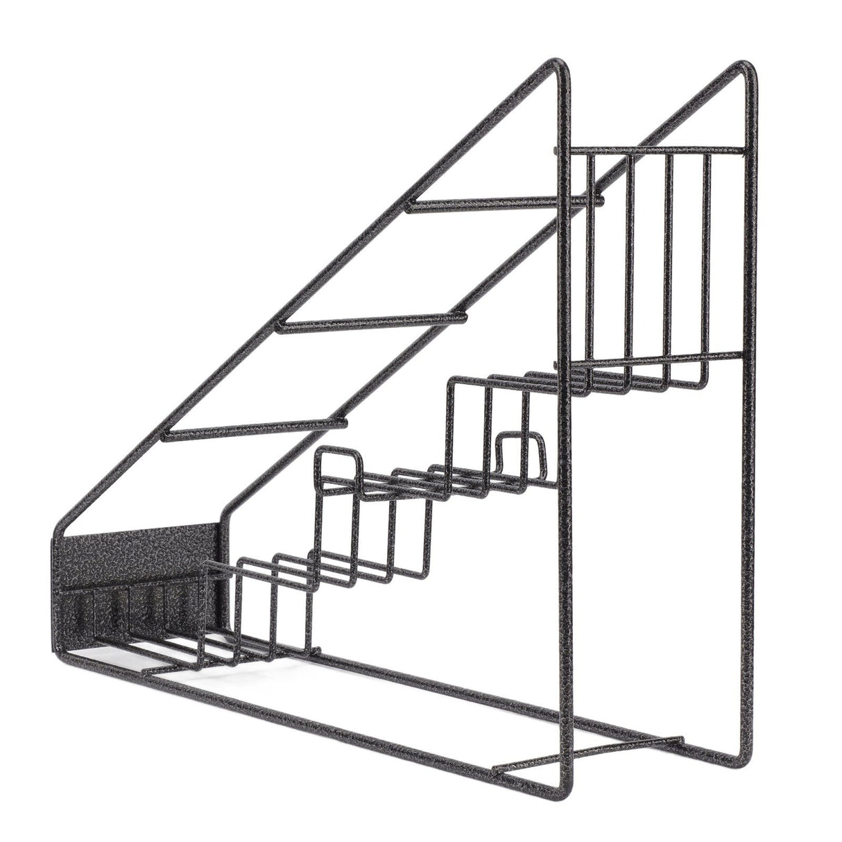 Wire Bottle Holder 4 Compartments Stainless Steel Syrup Bottle Holder Stable Coffee Spice Rack Shelf for Kitchen