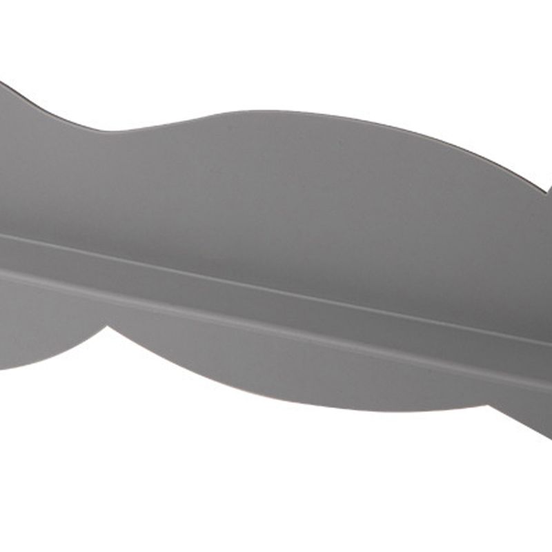 Kitchen Sink Water Splashing Guard Silicone Water Splatter Guard with Suction Cup for Dishes Washing Grey Bear