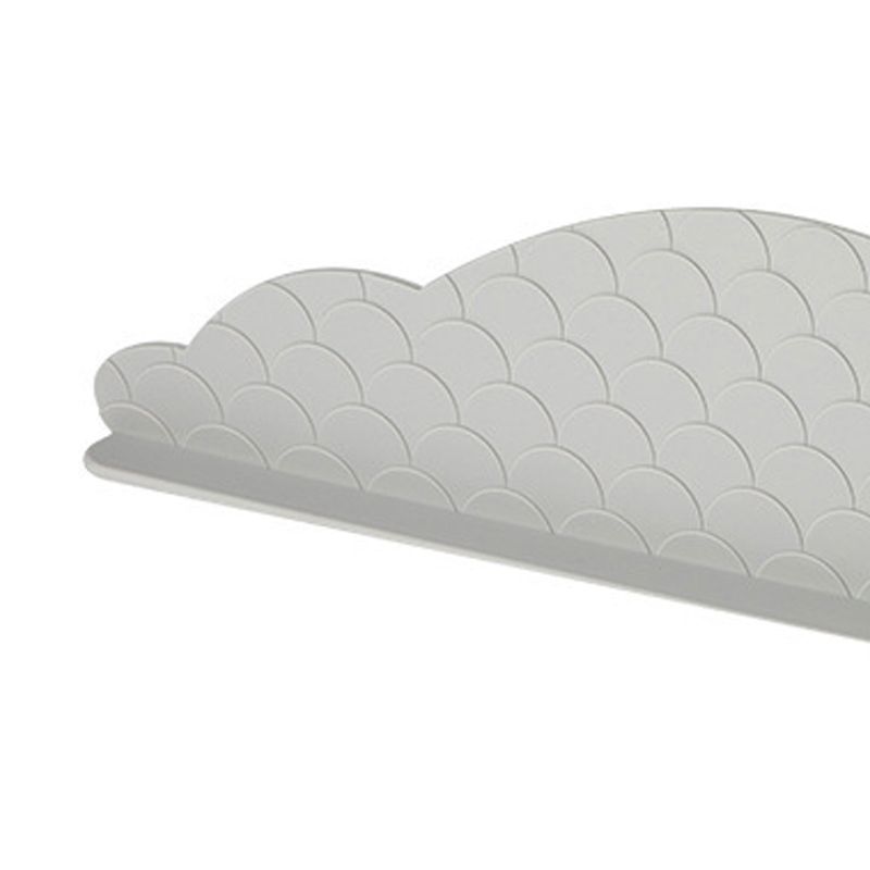 Kitchen Sink Water Splashing Guard Silicone Water Splatter Guard with Suction Cup for Dishes Washing Upgrade Light Gray