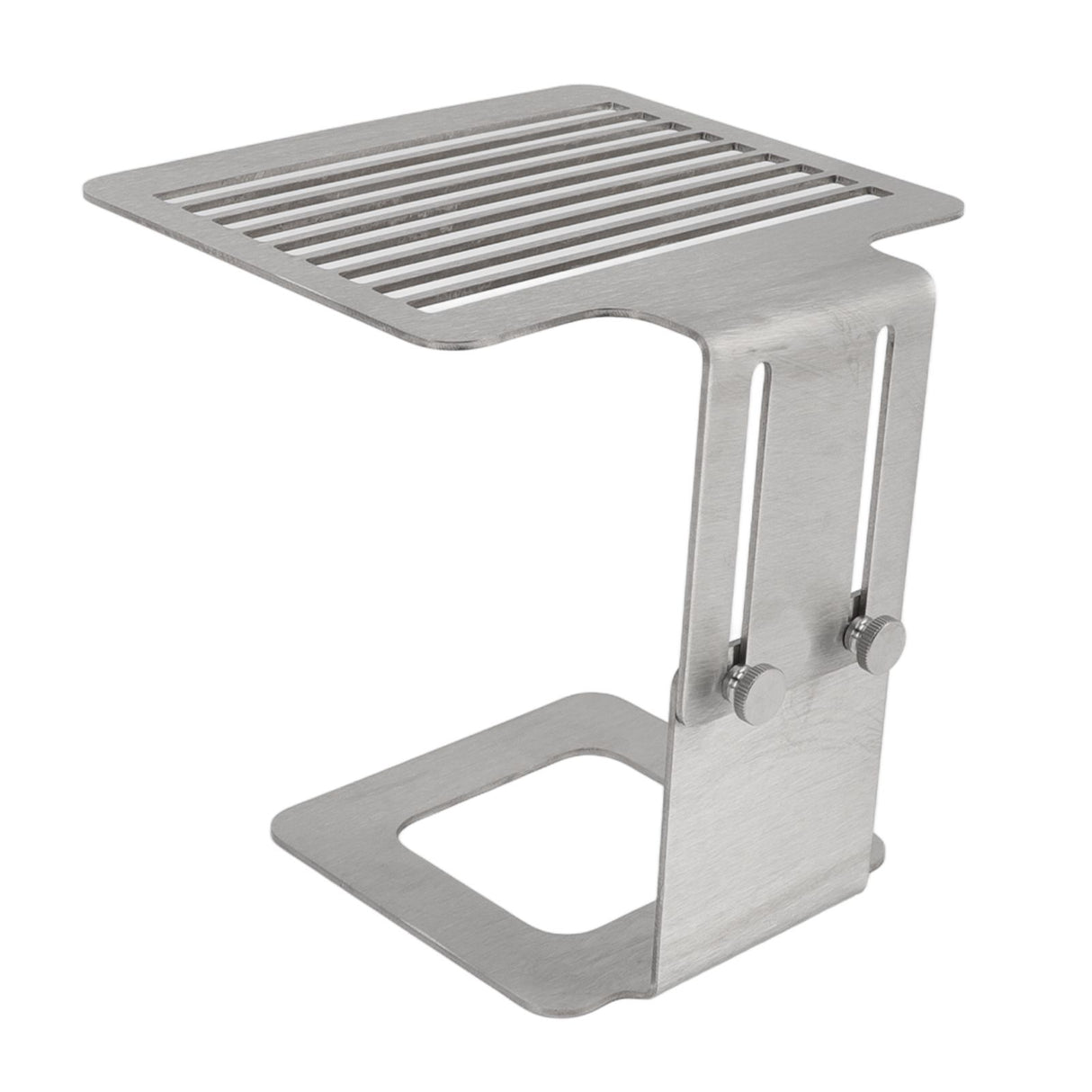 Coffee Machine Scale Rack Stainless Steel Height Adjustable Strong Weighing Rack Silver