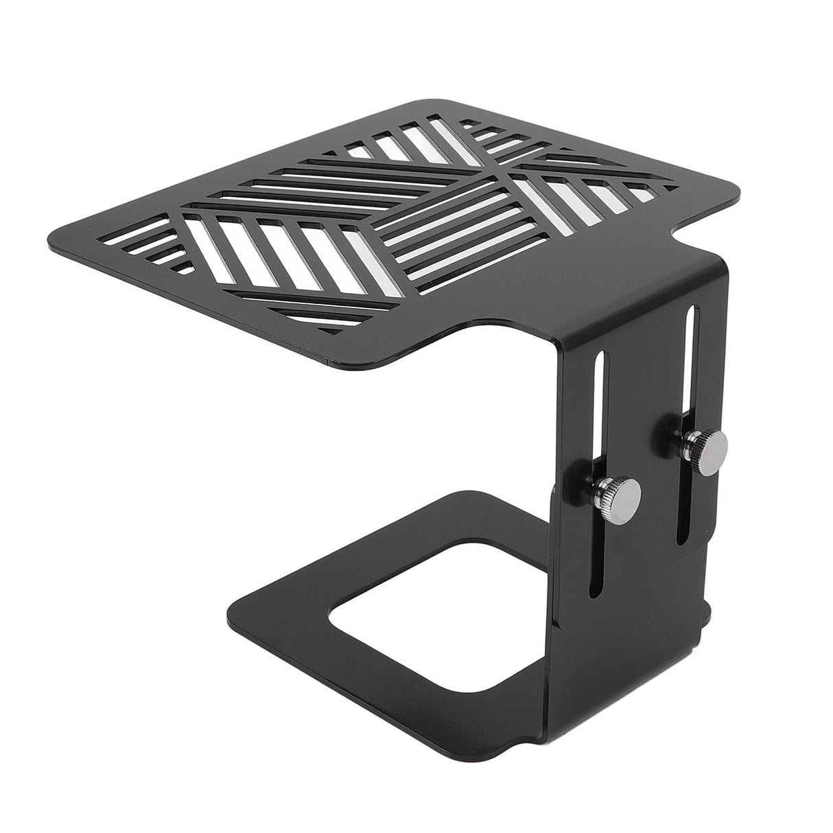 Coffee Machine Electronic Scale Rack 304 Stainless Steel Adjustable Height Coffee Machine Scale Weighing Stand Black