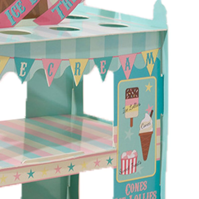 Cartoon Car Cake Stand Dessert Table DIY Disposable Paper Wedding Birthday Party Decoration 37x20x34
