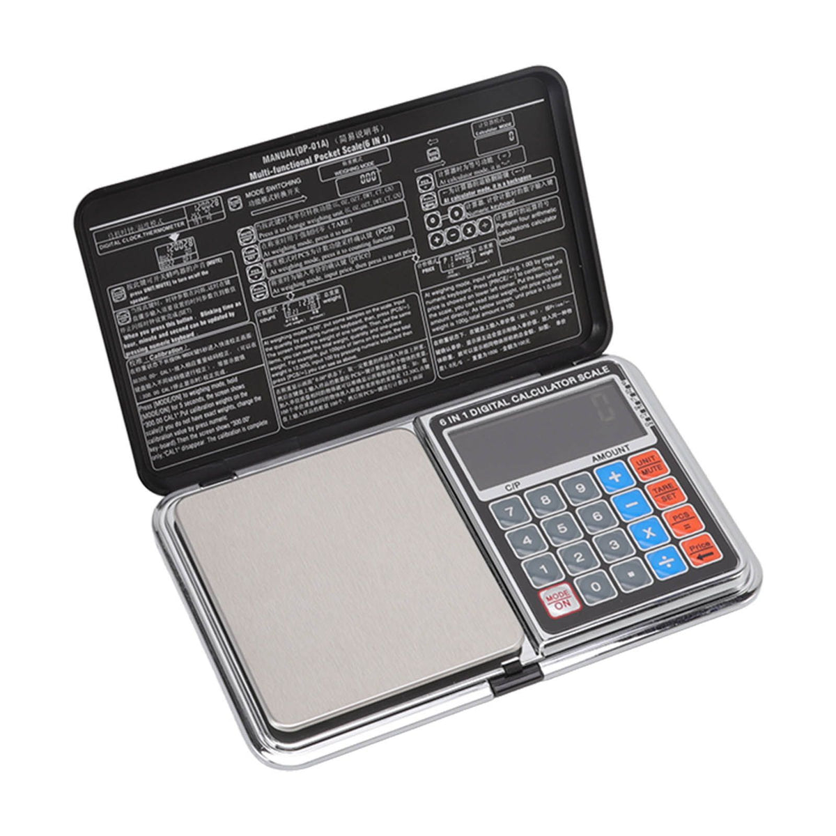 0.01/100G Digital Calculator Scale Kitchen Scale Baking Food Precise Scale with White Light Backlit Screen
