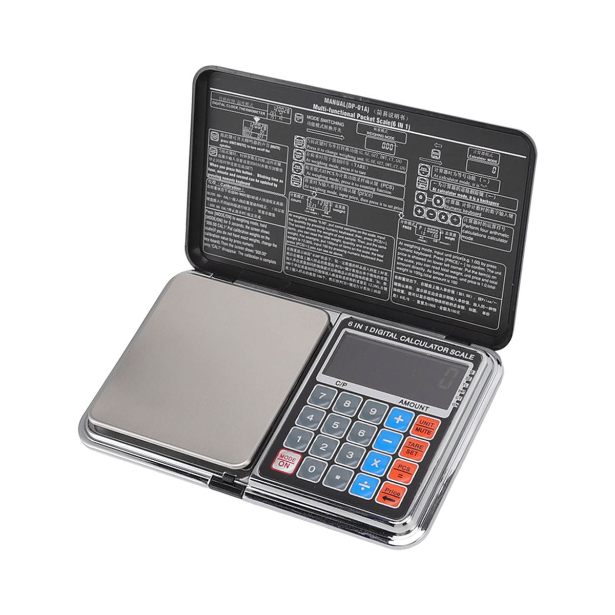 0.01/100G Digital Calculator Scale Kitchen Scale Baking Food Precise Scale with White Light Backlit Screen