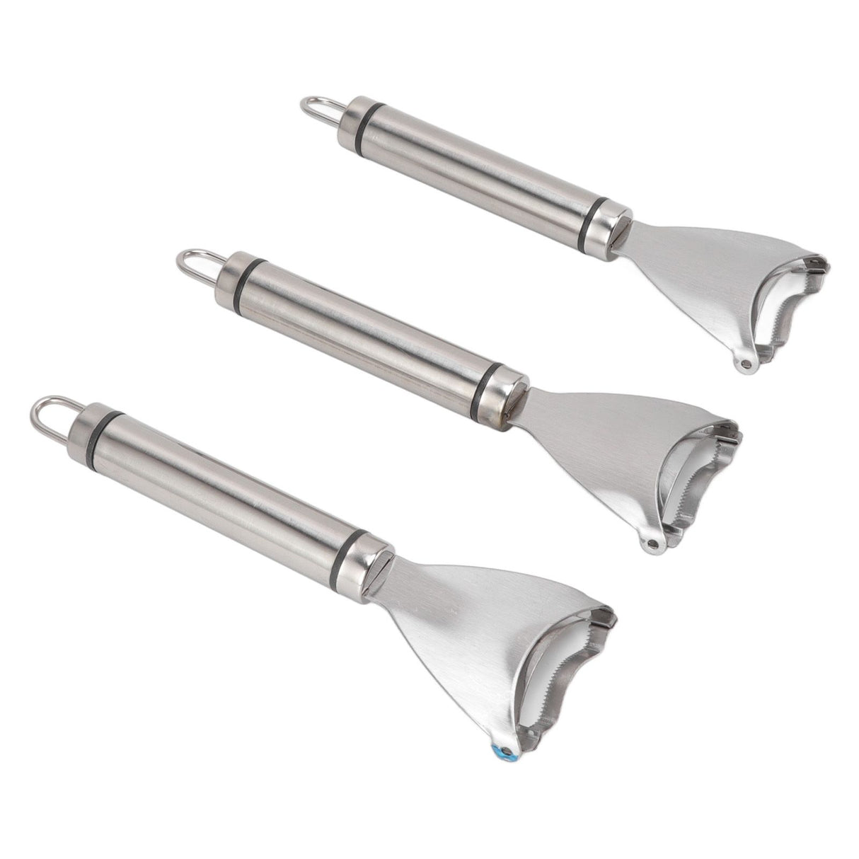 3pcs Stainless Steel Corn Cutter Peeler Safe Quick Clean Comfortable Grip Corn Thresher Planer Cutter for Kitchen