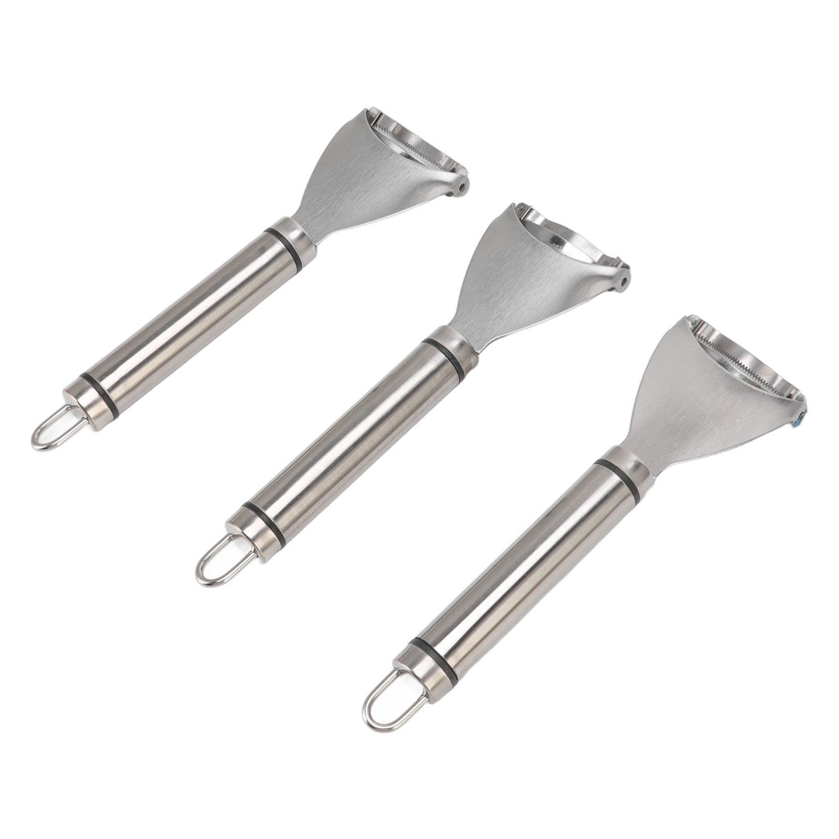 3pcs Stainless Steel Corn Cutter Peeler Safe Quick Clean Comfortable Grip Corn Thresher Planer Cutter for Kitchen