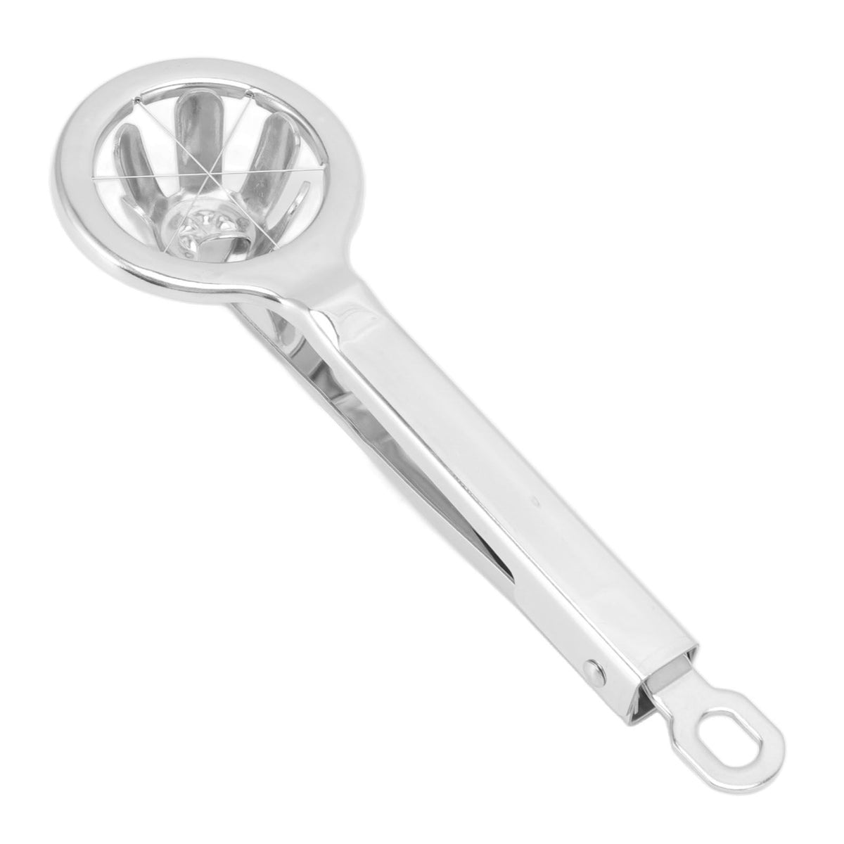 Egg Cutter 304 Stainless Steel Rust Proof Labor Saving Multi Functional Egg Splitter for Kitchen Restaurant