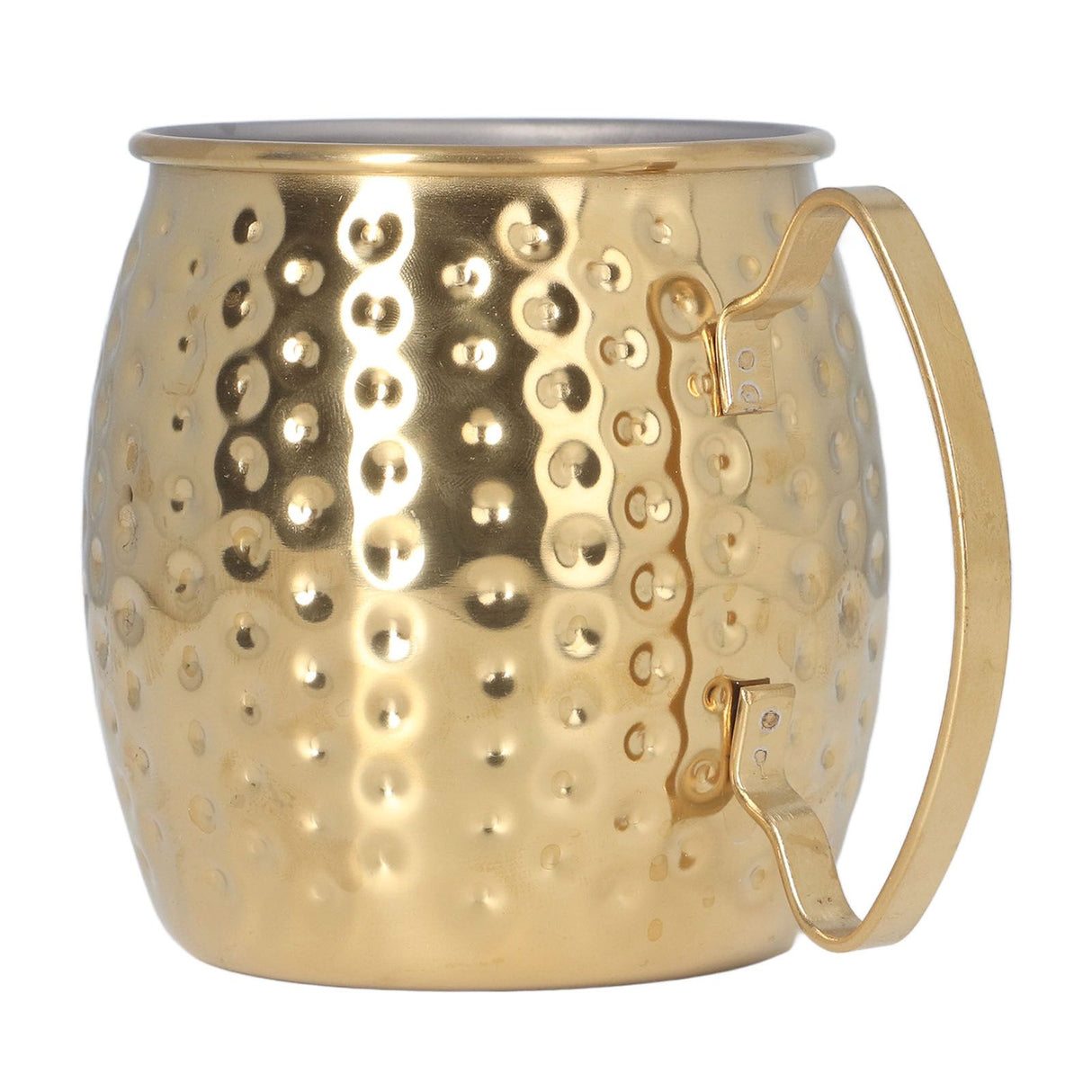 Moscow Mule Mug Exquisite 304 Stainless Steel 500ml Large Capacity Cocktail Mug for Bars Hotels Restaurants Gold