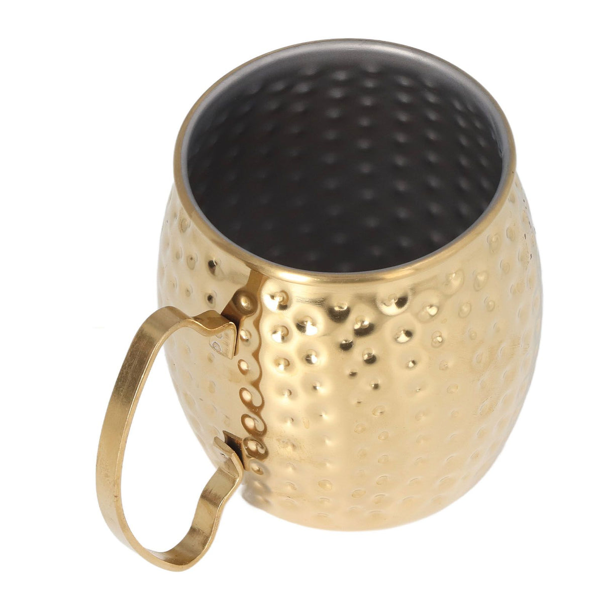 Moscow Mule Mug Exquisite 304 Stainless Steel 500ml Large Capacity Cocktail Mug for Bars Hotels Restaurants Gold