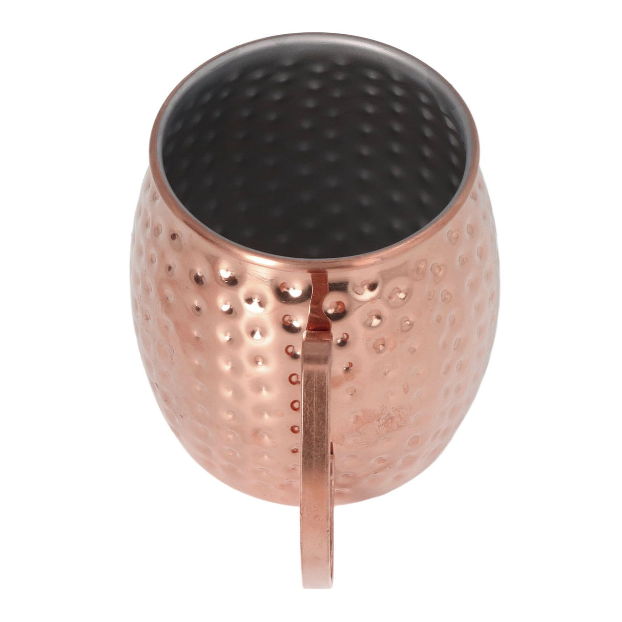 Moscow Mule Mug Exquisite 304 Stainless Steel 500ml Large Capacity Cocktail Mug for Bars Hotels Restaurants Rose Gold