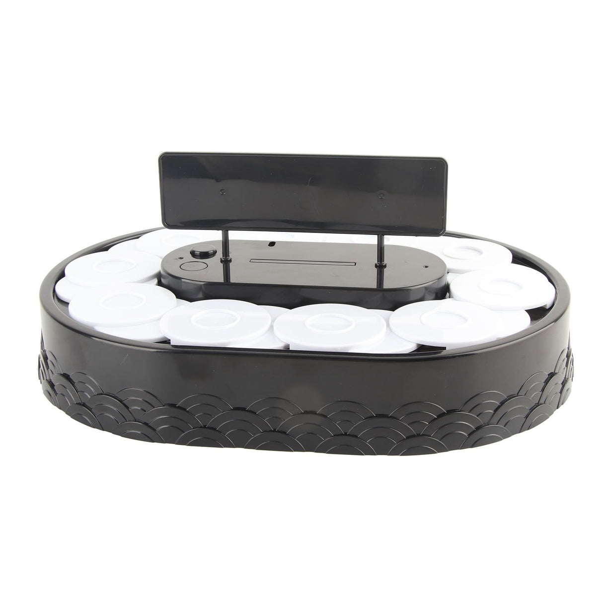 Rotary Sushi Machine Automatic Rotating Table Display Stand Swing Tray Turntable for Sushi Dessert Cupcake Sushi