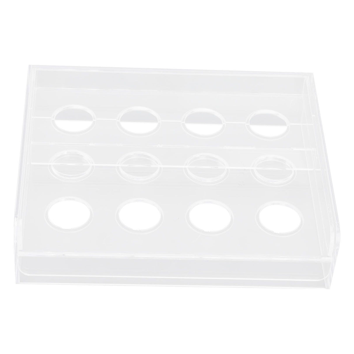 12 Holes Manual Coffee Capsules Filling Board Reusable Coffee Capsule Holder Rack with Coffee Tamper
