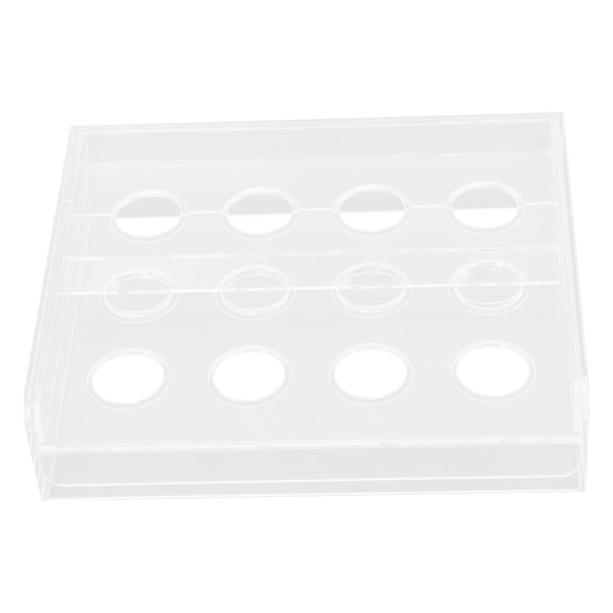 12 Holes Manual Coffee Capsules Filling Board Reusable Coffee Capsule Holder Rack with Coffee Tamper