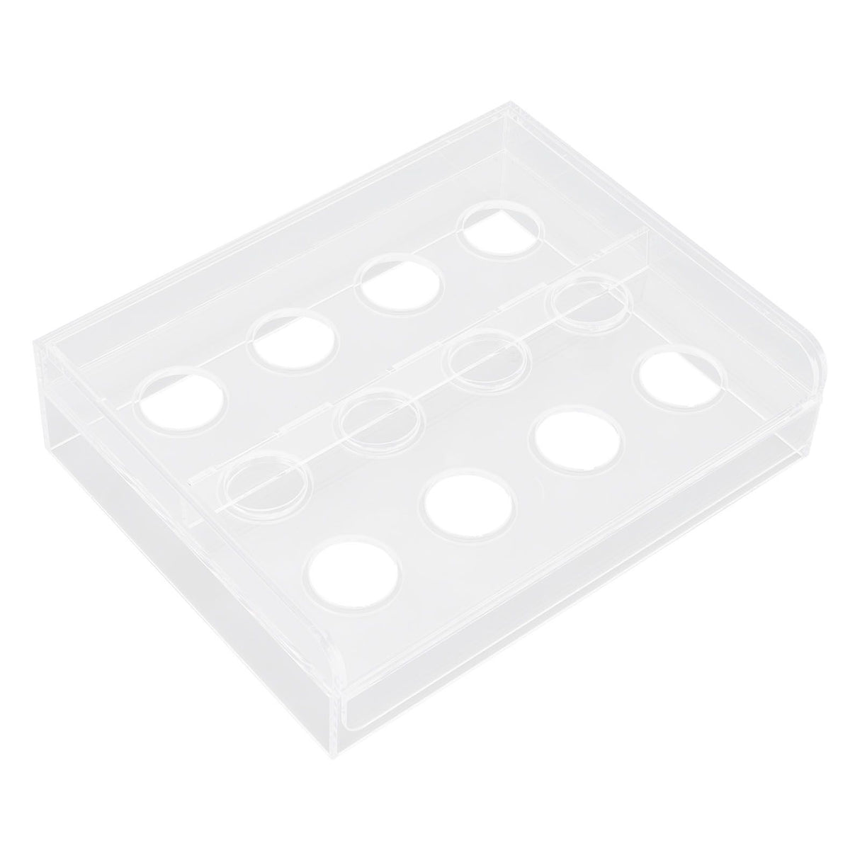 12 Holes Manual Coffee Capsules Filling Board Reusable Coffee Capsule Holder Rack with Coffee Tamper