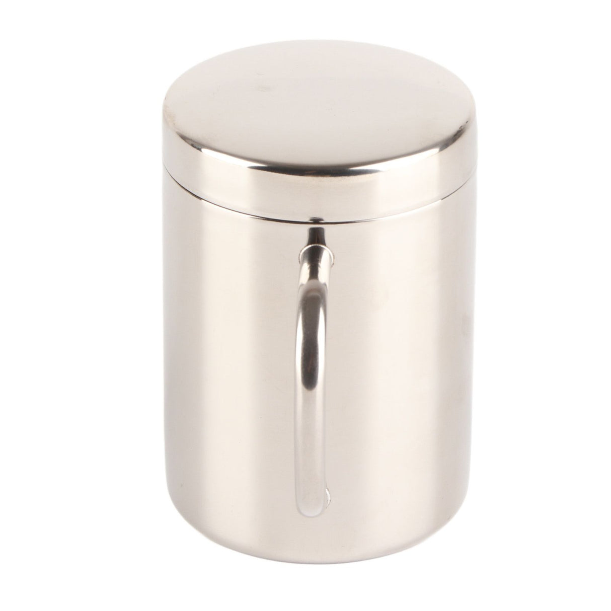 Stainless Steel Coffee Mug Minimalist Fashionable Large Capacity Coffee Cup with Lid for Home 400ml