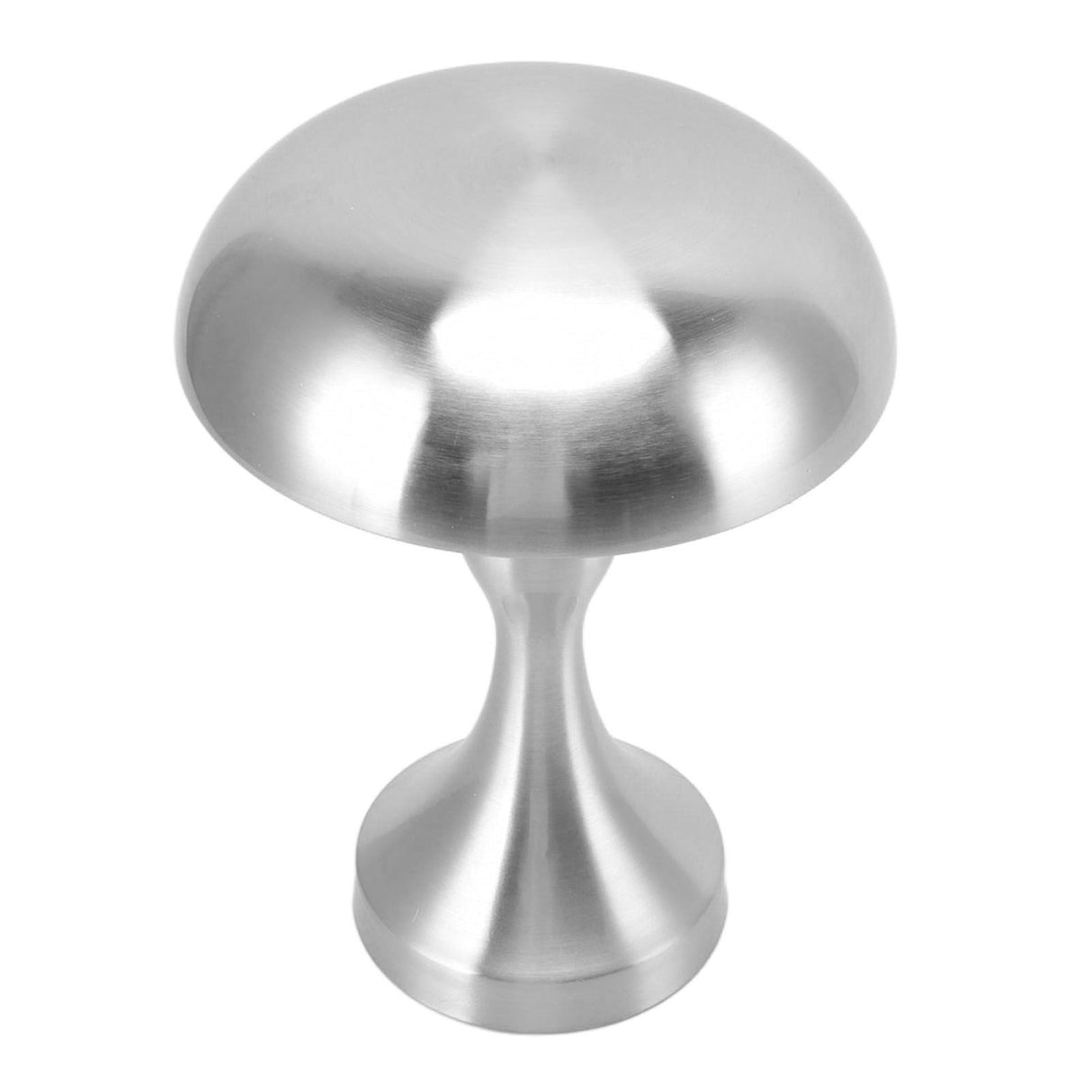 Table Lamp Rechargeable Mushroom Shape 3 Speed Color Temperature Touch Stepless Dimming Night Light for Home Silver