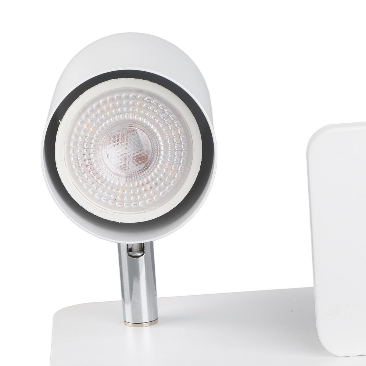 LED Wall Light USB Interface Wireless Charging LED Wall Lamp for Living Room Bedroom 85‑265V White Left