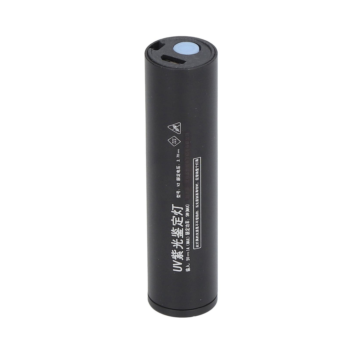 Ultraviolet Flashlight Rechargeable Mini 365nm Black Light Flashlight for Counterfeit Money Pet Urine Detection
