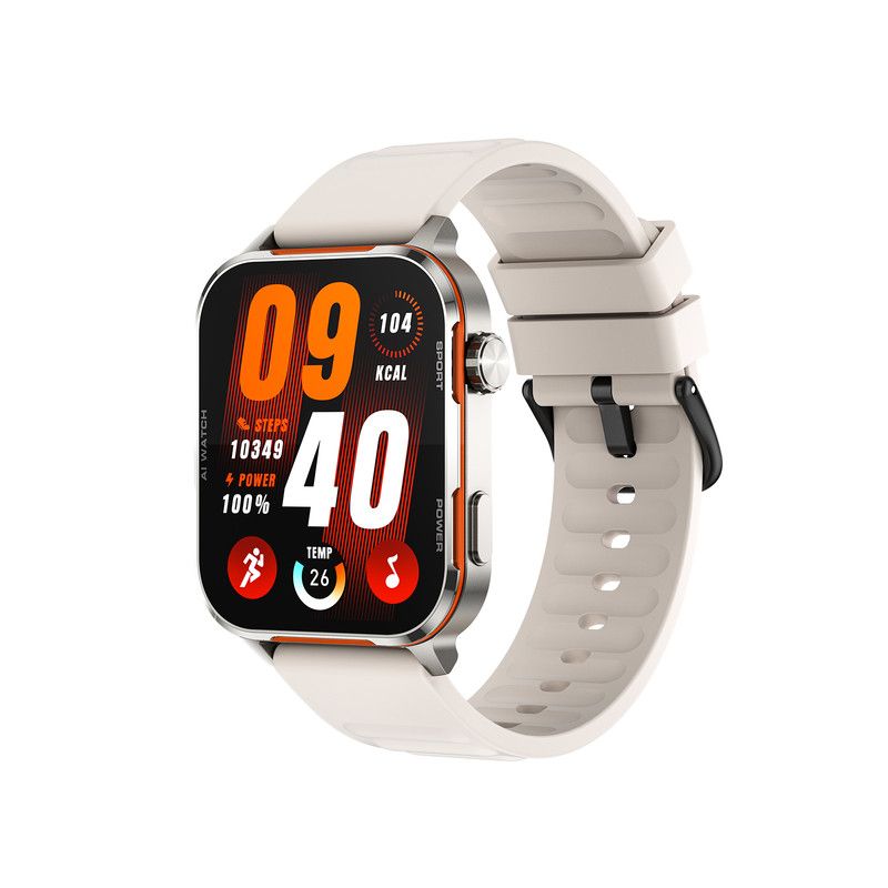 AI-WATCH2 Full Touch Screen Smart Fitness Watch for Men Women,Gray