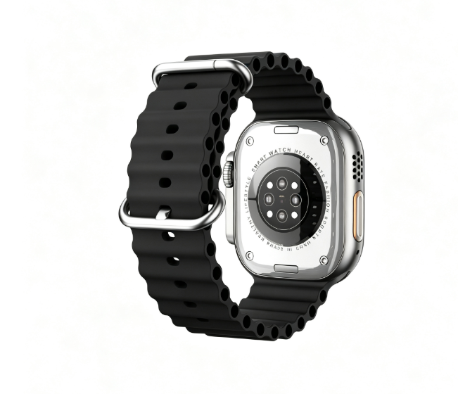 DT Ultra 4 Smart Watch Full Touch Screen Fitness Tracker for Men Women,black