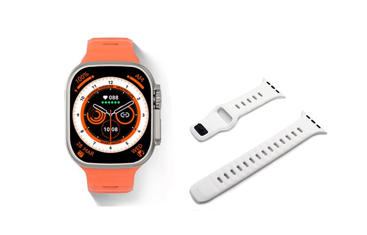 DT8-Ultra Large Screen Smart Watch,orange