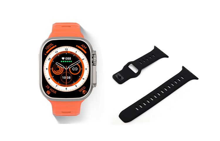 DT8-Ultra Large Screen Smart Watch,orange
