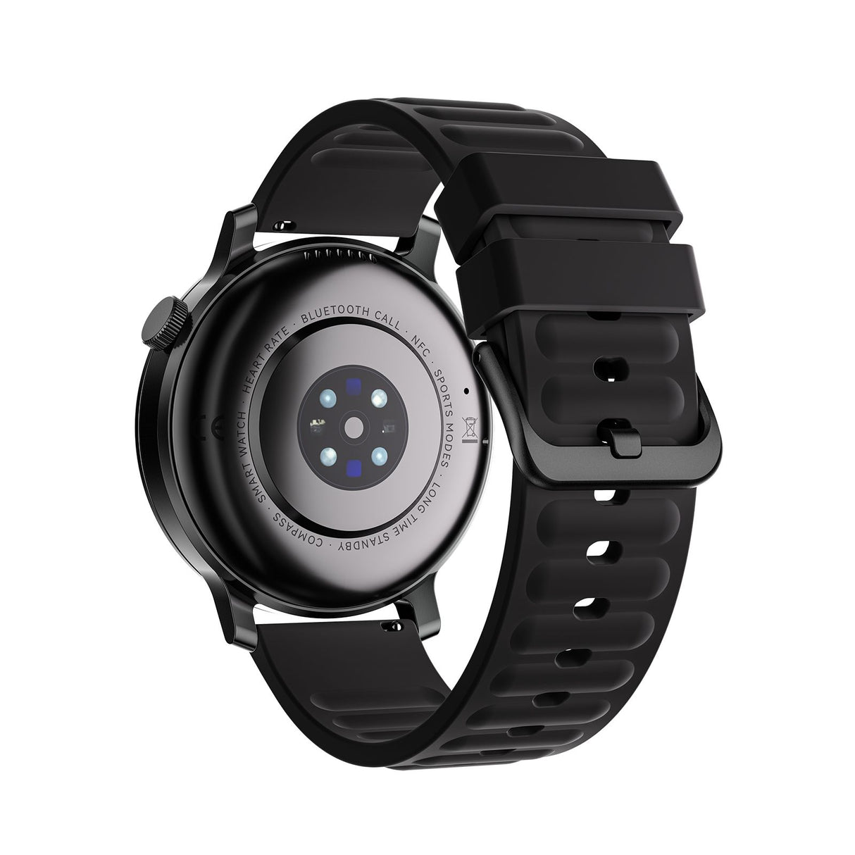 GTR15 Bluetooth Call Smart Watch 1.43 Inch Screen Waterproof Fitness Tracker,black