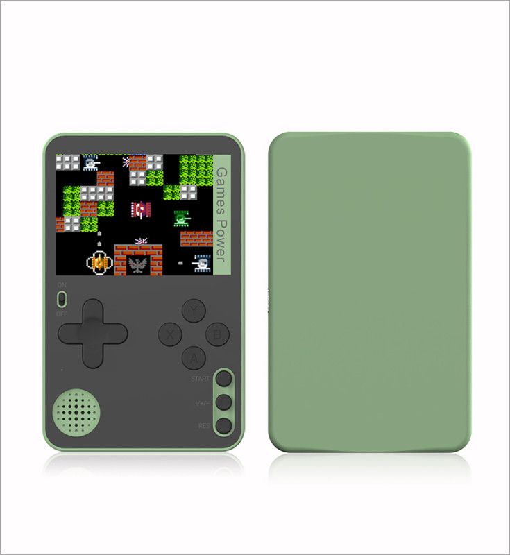 K10 Handheld Retro Game Console Built-in Classic Games,green