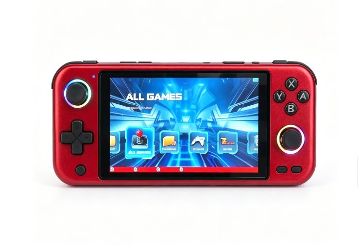 R900 Pocket Handheld Retro Game Console,red