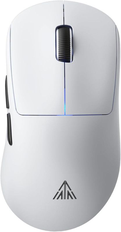 SOLAKAKA SM850 Ergonomic Tri-Mode Wireless RGB Gaming Mouse,white
