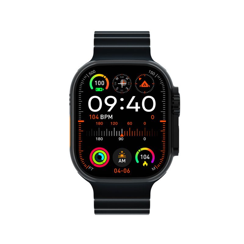 UltraAi3 5G Smart Watch, Retractable Rotating Camera,black