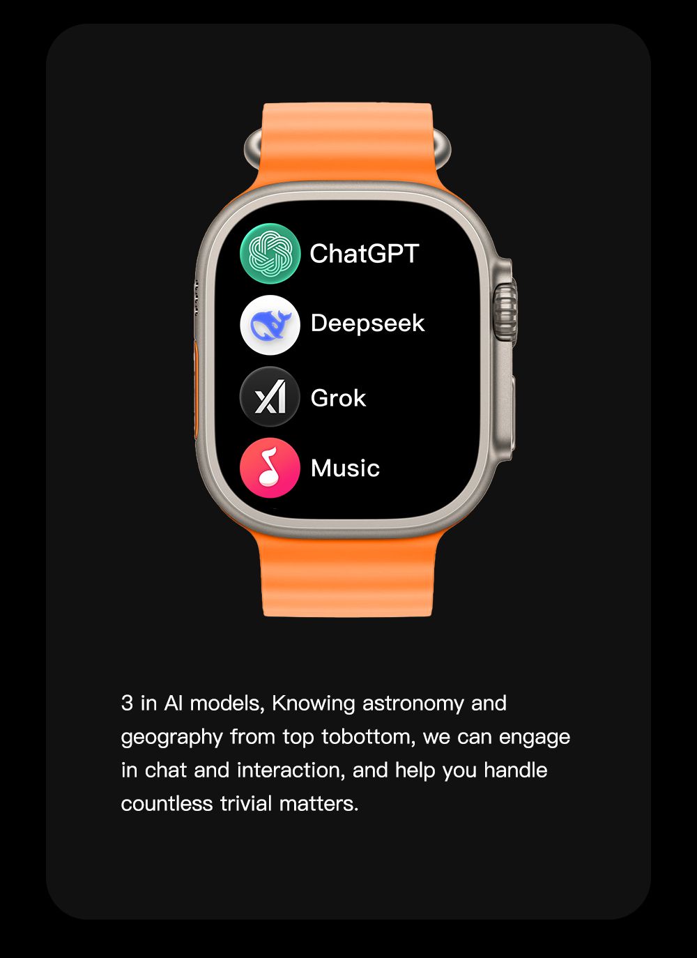 DT Ultra5pro Smart Watch, Full Touch Fitness Watch for Men Women,green