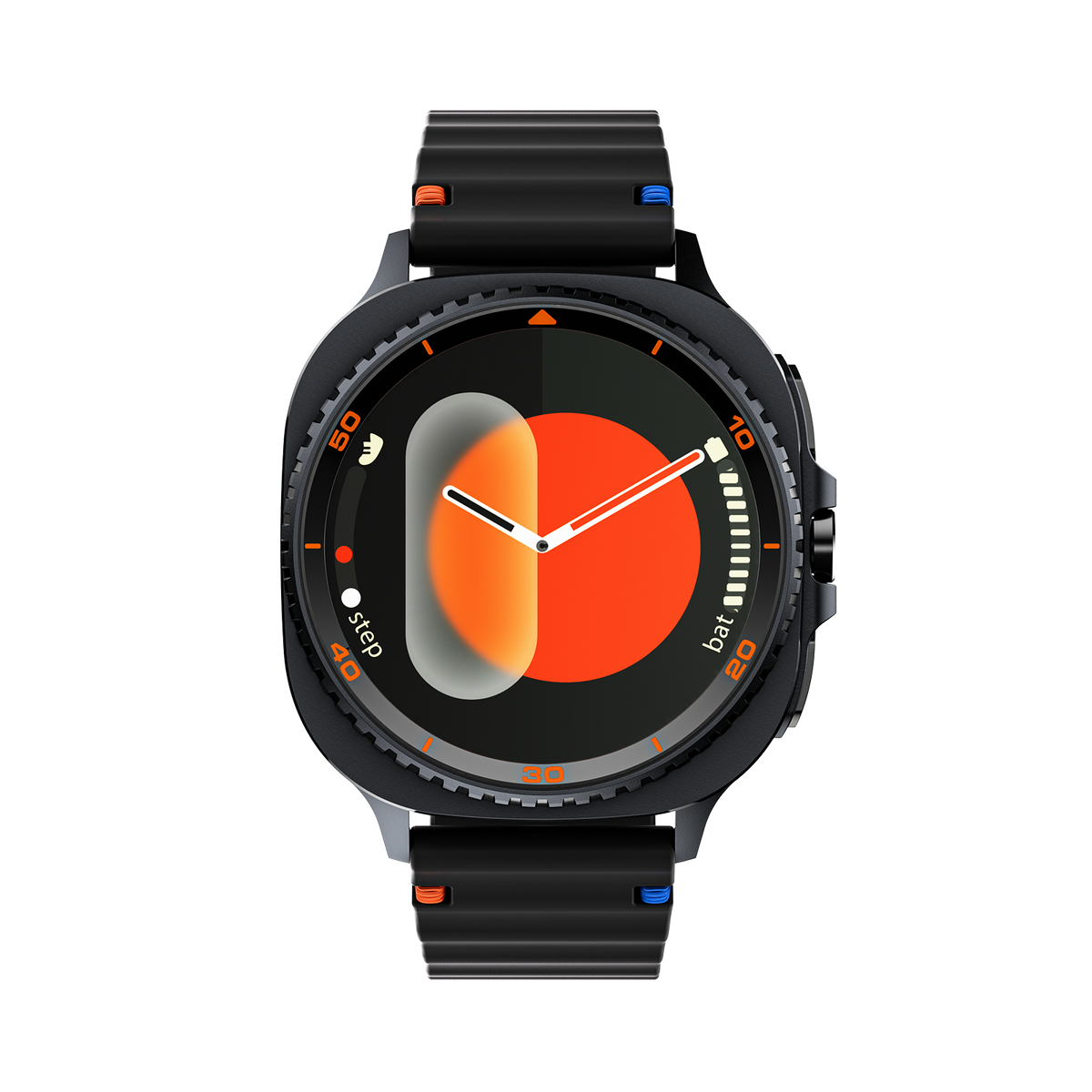 Watch8Classic-MA33 Fitness Smartwatch Bluetooth Call Waterproof Health Tracker for iPhone Android,Black