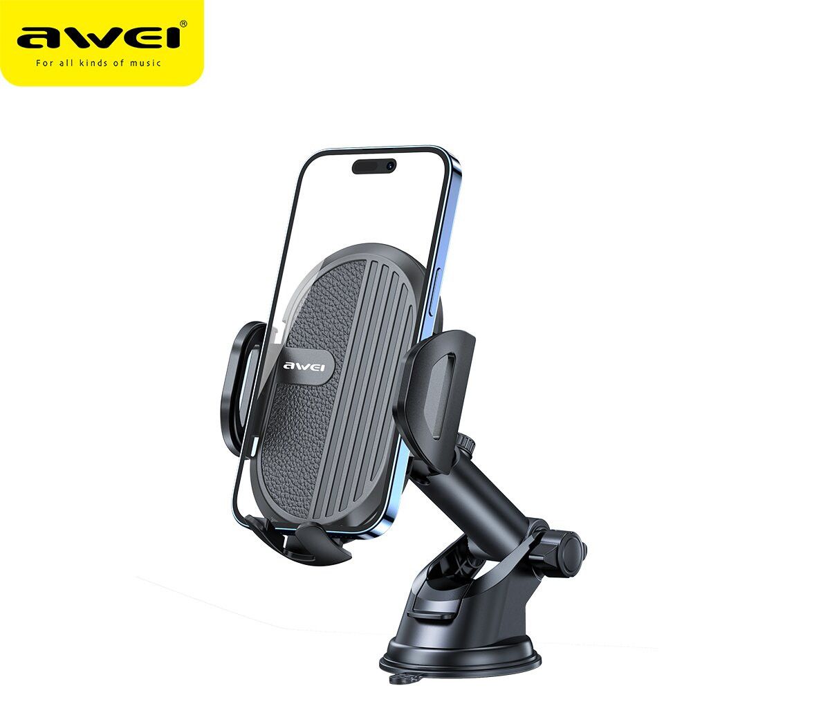 X72 360° Rotation Car Phone Holder, Auto Lock Air Vent Mount for All Mobile Phones,black
