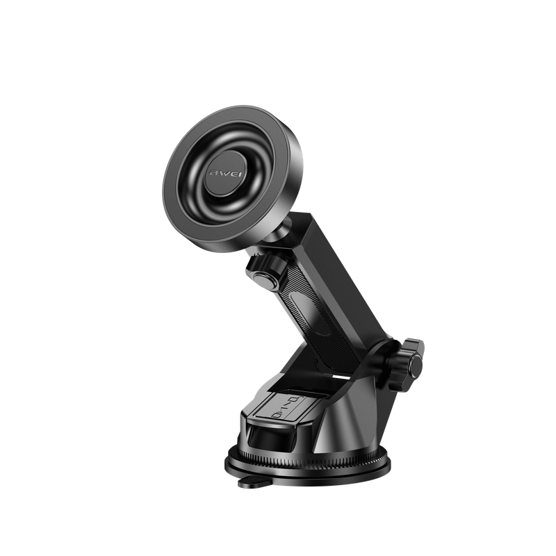 AWEI X88 Suction Cup Car Mount, Windshield Dashboard Universal Cell Phone Holder,black