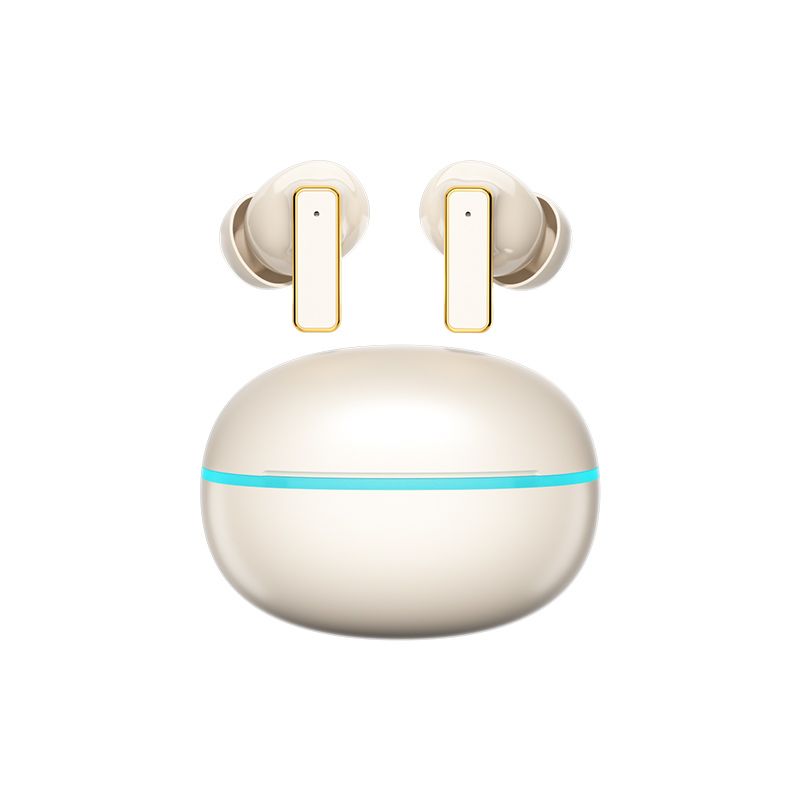 Y9 Wireless Bluetooth 6.0 Heavy Bass Earphones,Cream