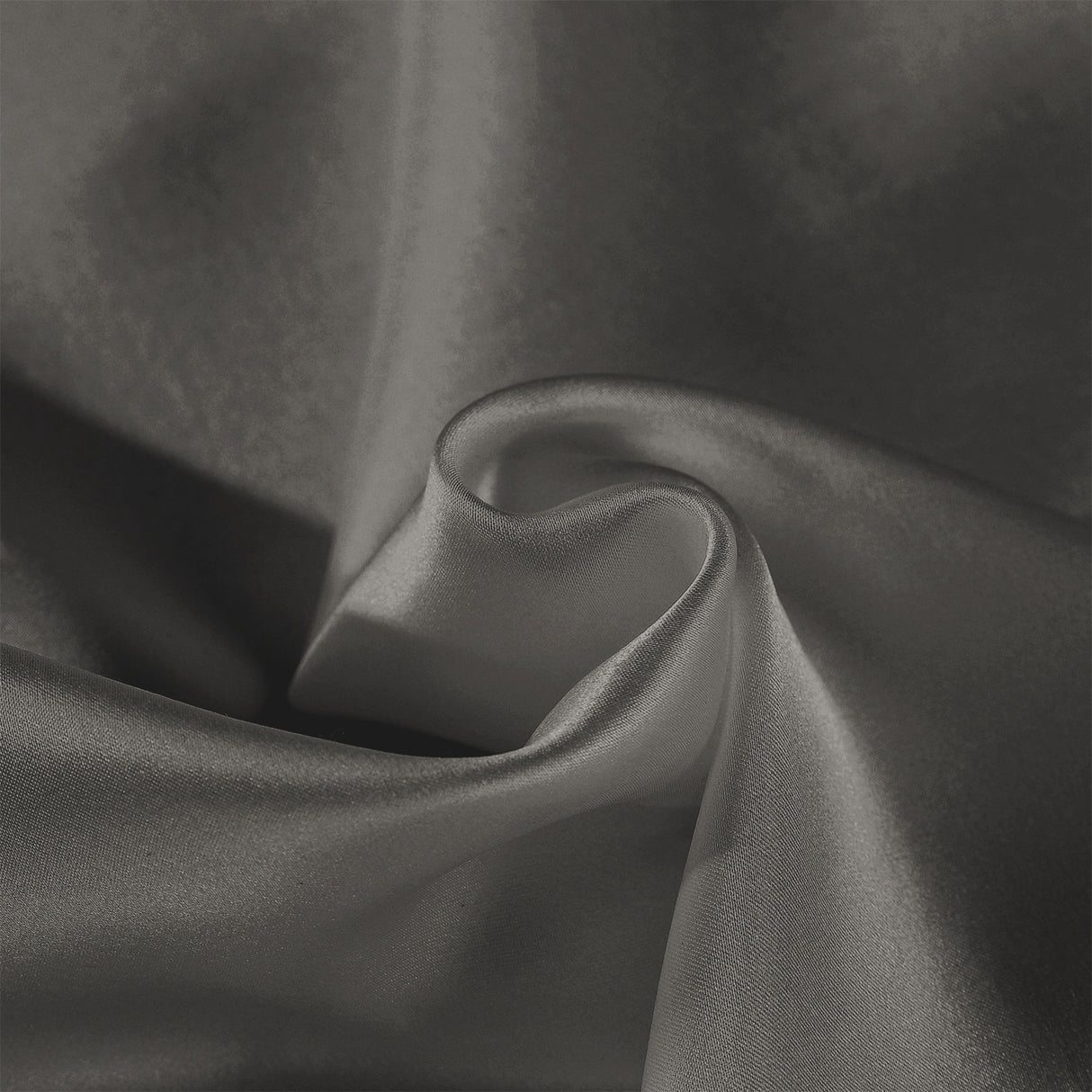Royal Comfort Mulberry Soft Silk Hypoallergenic Pillowcase Twin Pack 51 x 76cm - Charcoal
